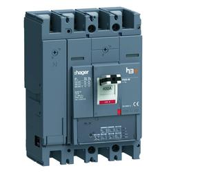 Disjoncteur h3+ P630 LSI 4x400A 50kA - HAGER HMW401JR