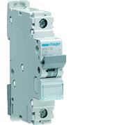 disjoncteur hager - 1 pôle - 25a - 6ka - courbe c - vis / vis