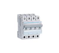 disjoncteur hager - 4 pôles - 16a - 6ka - courbe c - vis / vis