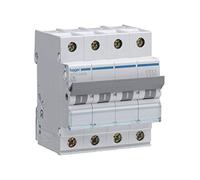 Hager Disjoncteur NFN463 4 pôles 63 A Courbe C 6/10 kA Vis/vis
