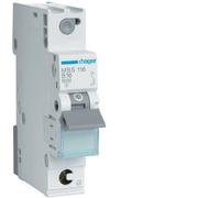 Disjoncteur - Hager - MBS116 - 1Pôle - 16A - 6kA