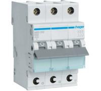 Disjoncteur Hager MBS332 MBS332 triphasé 32 A 230 V, 400 V 1 pc(s)