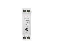 Disjoncteur intelligent 1P+N 63A Minuterie Puissance Énergie kilowattheure Tension et courant Compteur Protecteur Télécommande vocale(25 V)