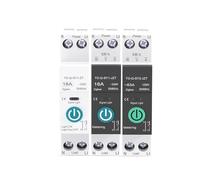Disjoncteur Intelligent Avec Mesure 1P 63A Rail DIN Composants électriques(SY2 VA protect,ZigBee 40A)