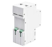 Disjoncteur intelligent pour Zigbee, disjoncteur 2P 63 A avec protection contre les fuites, télécommande, coque ignifuge PA66, pour les maisons britanniques