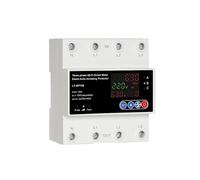 Disjoncteur Intelligent Triphasé Tuya WiFi 4P 100 A Avec Réenclenchement Automatique Et Protection Contre Les Surtensions For Une Vie Intelligente(100A)