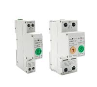 Disjoncteur intelligent WiFi 1P + N 2P, compteur d'énergie, minuterie, interrupteur, relais, voltmètre, Protection contre les fuites, RCCB(1-40A)