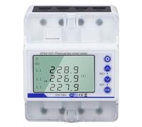 Disjoncteur intelligent WiFi 3 phases 4 fils bidirectionnel commutateur de compteur d'énergie WIFI 60 300 V 100 A protecteur de compteur de puissance multifonctionnel pour usage