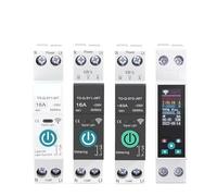 Disjoncteur intelligent WIFI avec mesure 1P 50A 63A Rail DIN for maison connectée, télécommande sans fil via application(SY1 with metering,50A)