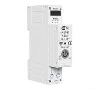 Disjoncteur intelligent WiFi, compteur de consommation d'électricité, protection contre les surintensités, surveillance à distance avec commande vocale