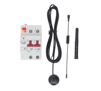 Disjoncteur intelligent WiFi DC 2P, verrouillage de sécurité à commande vocale DC10-100V (63A)