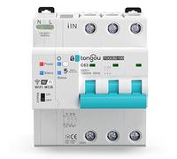 Disjoncteur intelligent WiFi surtension sous tension surcharge disjoncteur de Protection haute puissance MCB minuterie de disjoncteur télécommande minuterie intelligente avec mesure par TUYA/Smart Lif