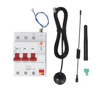 Disjoncteur intelligent Zigbee 3 pôles 63A Mesure APP Télécommande Minuterie Protection contre les surcharges Protection contre les courts-circuits pour un usage domestique et