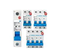 Disjoncteur, Interrupteur à air 3p Disjoncteur 1p2p4p Protection d'interrupteur(4p,63A)