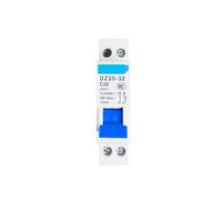 Disjoncteur, Interrupteur d'air domestique 1P, petit disjoncteur DZ30, protection contre les courts-circuits d'ouverture 6A-32A(10A)