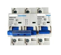 Disjoncteur Interrupteur de transfert 12 V 24 V 36 V 48 V 60 V 72 V 96 V 120 V Disjoncteur solaire for protection contre les courts-circuits 100 A 125 A 150 A 200 A 250 A(1P,125A)