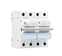 Disjoncteur Interrupteur de transfert manuel avec indicateur 63A 100A 125A Interrupteur d'isolement de conversion manuel à double alimentation(3P,125A)