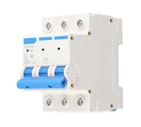 Disjoncteur,Interrupteur Différentiel Disjoncteur miniature tripolaire AC 400 V 6/10/16/20 A Disjoncteur de sécurité MCB(20A)