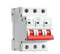 Disjoncteur Interrupteur Électrique 3p MCB 6A 10A 16A 20A 25A 32A 40A 50A 63A 220V Mini Disjoncteur Disjoncteur commutateur d'air (Color : 32a, Size : 3 Pole C Curve)