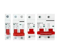 Disjoncteur-isolateur 1P 2P DC1000V MCB(10A)