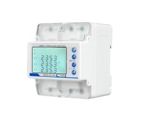 Disjoncteur LCD contrôlé RMDZW-3PN 100A, triphasé, 4 fils, compteur, retard de perte de débordement, protection contre la perte de phase, réenclenchement