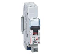 Disjoncteur LEGRAND - DNX3 1P+NG C20 - Magneto-thermique - 20A - 4kA