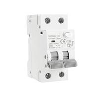 Disjoncteur magnétique GYR9NM type AC RCBO 2P 4P avec protection contre les surintensités(100mA,2P 10A)