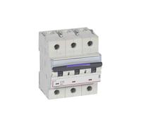 Disjoncteur DX³ 50kA - 3P 400V~ - 10A - courbe C - 4,5 modules