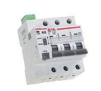 Disjoncteur magnéto-thermique tripolaire GYM9 à rail DIN avec dispositif de réenclenchement automatique Disjoncteur à réenclenchement automatique for maison intelligente(3PMCB40A,GRD9M-R-DC12V-AUTO)