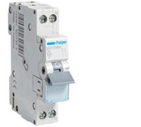 Disjoncteur Magnétothermique Automatique 1 Pole+N 6 A 4.5 Ka Curve C 1 M. Din H