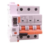 Disjoncteur magnétothermique avec réarmement automatique, 3P 20A C20, MCB courbe C 10kA, 4 modules DIN 400 V, série professionnelle GYM9H, 3 tentatives (10s/60s/300s)