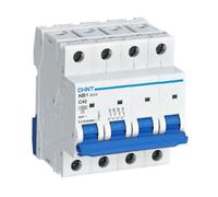 Disjoncteur magnétothermique Chint 4P 40A 10kA courbe C - 179917