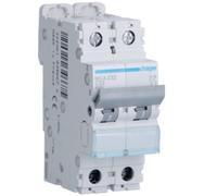Disjoncteur Magnétothermique Hager MCA232 2P 32A Courbe C 6kA 2 Modules