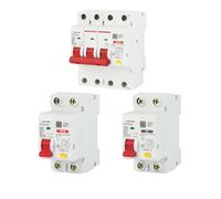 Disjoncteur MCB 1P 2P 3P 4P DZ47 10-63A AC 230V 400V, Protection contre les fuites de courant court, montage sur Rail Din(3P,32A)