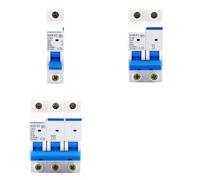 Disjoncteur MCB NXB-63 1P 2P 3P 4P AC 230/400 V 1 A-125 A, montage sur rail DIN(1P,32A)