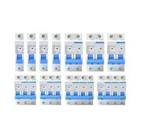 Disjoncteur MCB NXB-63 1P 2P 3P 4P AC 230/400V, montage sur Rail DIN, interrupteur d'air domestique miniature, 1 pièce(1,10A)