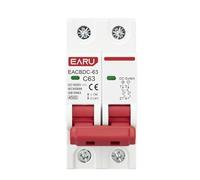 Disjoncteur Mini disjoncteur 2P DC 1000 V, protection contre les surcharges, 6 A, 10, 16, 20, 25, 32, 40, 50, 63(10A)