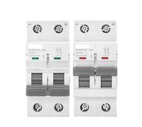Disjoncteur Mini disjoncteur for énergie solaire, 1P 2P DC MCB 500V, interrupteur de Protection contre les surcharges, 6A ~ 63A for commutateur de système PV photovoltaïque(1P,40A)