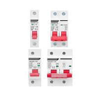 Disjoncteur Mini-disjoncteur solaire 2P DC 1000 V for système photovoltaïque - Disjoncteur miniature DC MCB 6 A-125 A(1P,10A)