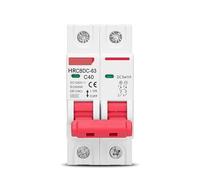 Disjoncteur Mini disjoncteur solaire 2P DC 1000 V, protection contre les surcharges 6 A, 10 A, 16 A, 20 A, 25 A, 32 A, 40 A, 50 A, 63 A for système photovoltaïque(1P,40A)