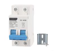 Disjoncteur miniature 1000 V CC 2 pôles 32 A pour un contrôle et une protection efficaces dans les systèmes d'alimentation (50 A)