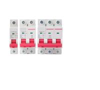Disjoncteur miniature 1P/2P/3P, montage sur rail DIN, capacité de coupure 6 A/10 A/16 A/20 A/25 A/32 A/40 A/50 A/63 A(1P,16A)