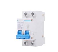 Disjoncteur Miniature 1P/2P DC 12V24V36V48V125V, 3A 6A 10A16A 20A 25A 32A 40A 50A 63A, interrupteur de Protection basse tension à réinitialisation