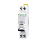Disjoncteur miniature 1P+N Electric Acti 9 iDPN, courbe C, 6 A, 10 A, 16 A, 20 A, 25 A, 32 A, 40 A, iDPNa, interrupteur pneumatique(8a)