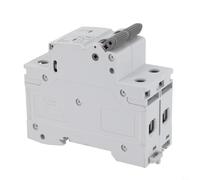 Disjoncteur miniature 2 pôles MCB 61016202532405063A 6 kA pour une protection fiable du système AC (16 A)