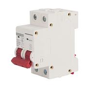 Disjoncteur miniature, 2P 1000 V, isolateur de système solaire photovoltaïque, montage sur rail DIN, interrupteur de déconnexion CC, disjoncteur monté sur rail 16 A, basse tension 6000 A