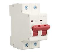 Disjoncteur miniature 2P DC montage sur Rail DIN 1000V 40 ampères isolateur for système solaire PV et autre système DC commutateur d'air