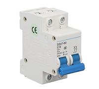 Disjoncteur Miniature 2P disjoncteur de Protection contre les fuites montage sur Rail DIN interrupteur de Protection basse tension 400V 10A Interrupteur automatique