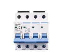 Disjoncteur miniature 4P DC MCB 1000 V for système solaire photovoltaïque 3 A, 6 A, 10 A, 16 A, 20 A, 25 A, 32 A, 40 A, 50 A, 63 A(63A)