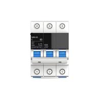 Disjoncteur Miniature à montage sur Rail DIN, 3P 6-63 DZ30 DZ40 EPN DPN TPN AC 230/400V ROCB(63A)